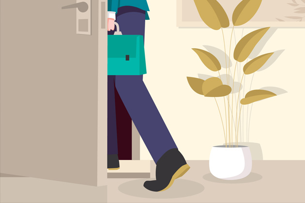 Porte claquée Paris