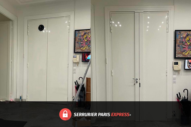 Porte blindée Paris
