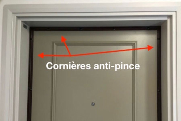 Cornières anti-pinces