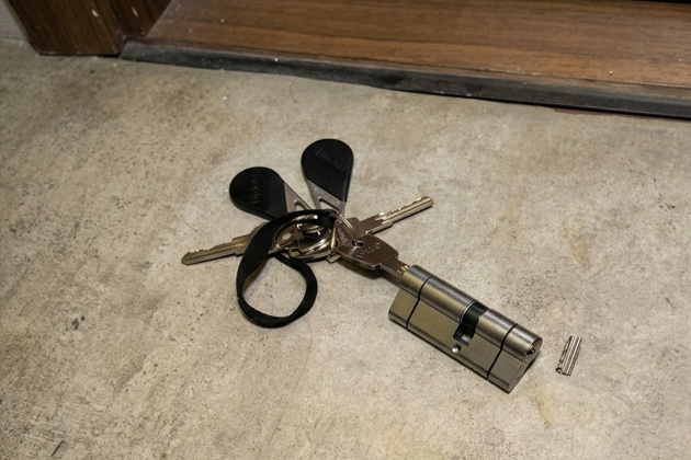 Clé cassée dans le cylindre Paris