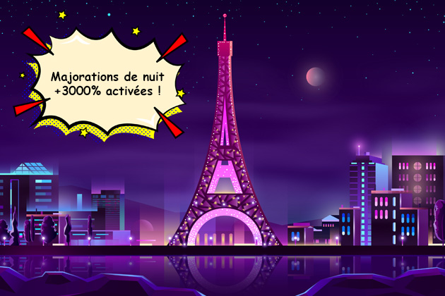 Intervention de nuit majorée serrurier Paris