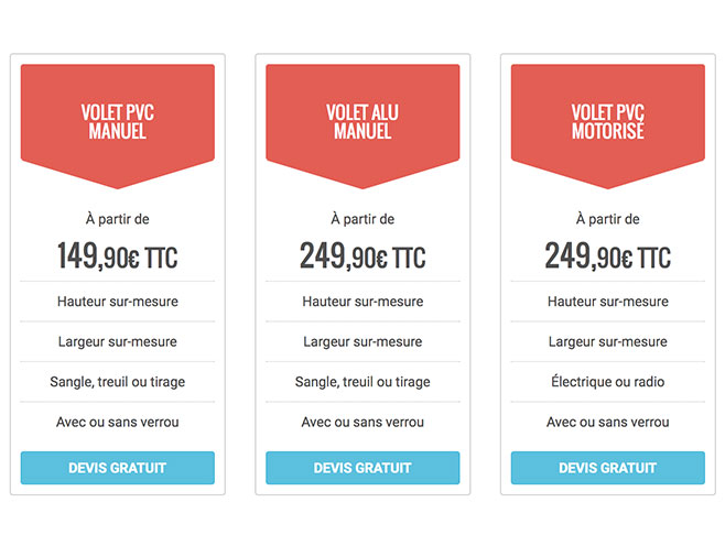 Obtenir un devis de volet roulant électrique