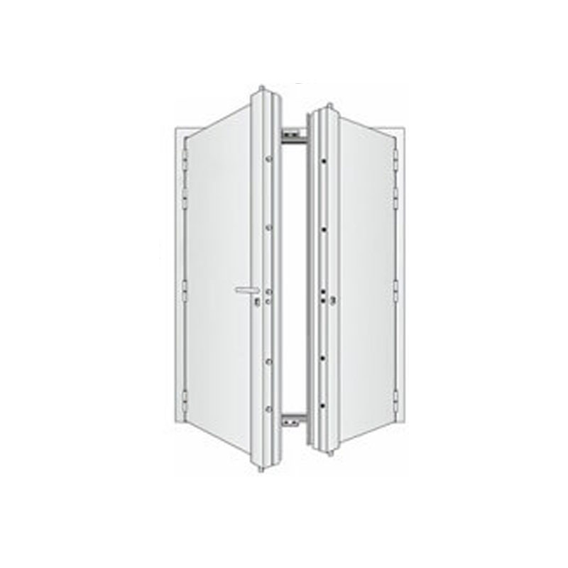 Blindage pivot double vantaux A2P